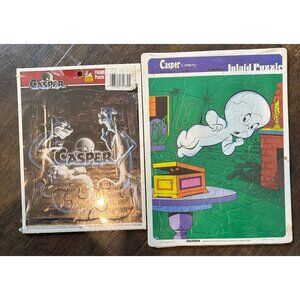 Casper The Friendly Ghost - 2 NEW NOS Jigsaw Puzzles